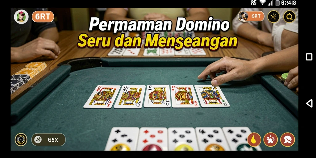 Gameplay menarik dalam 6RT yang penuh strategi dan keseruan.