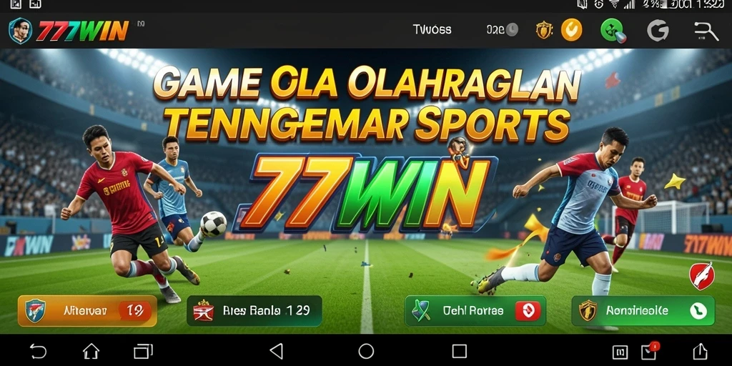 Screenshot gameplay 777WIN yang menampilkan aksi seru olahraga.