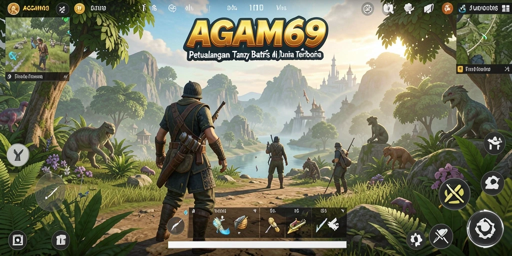 Tampilan gameplay menakjubkan di dunia terbuka AGAM69.