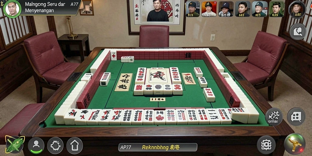 Screenshot gameplay menampilkan tantangan seru dalam Mahjong.