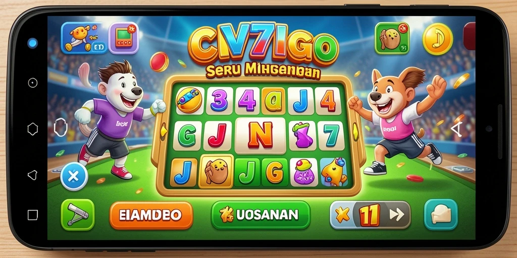 Screenshot gameplay CV777 menampilkan keseruan permainan Bingo yang interaktif.