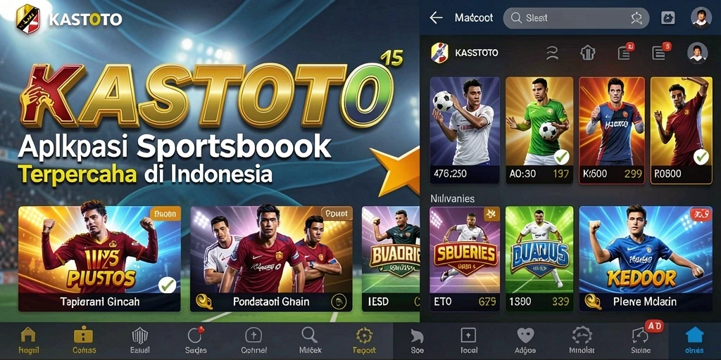 Tampilan menarik dari gameplay taruhan olahraga KASTOTO.