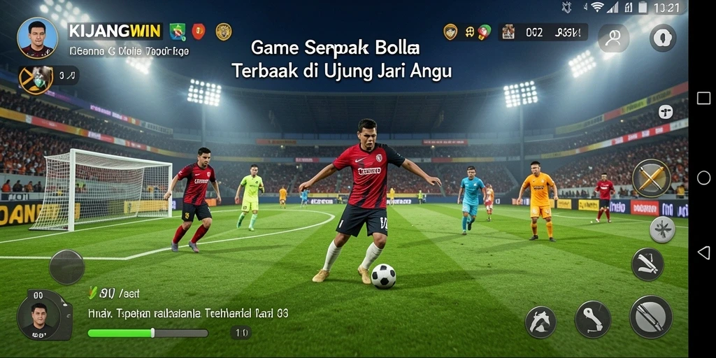 Tampilan gameplay KIJANGWIN yang mendebarkan dan realistis.