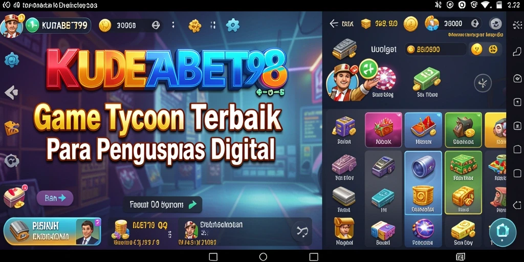 Screenshot KUDETABET98 menampilkan momen seru gameplay Tycoon.