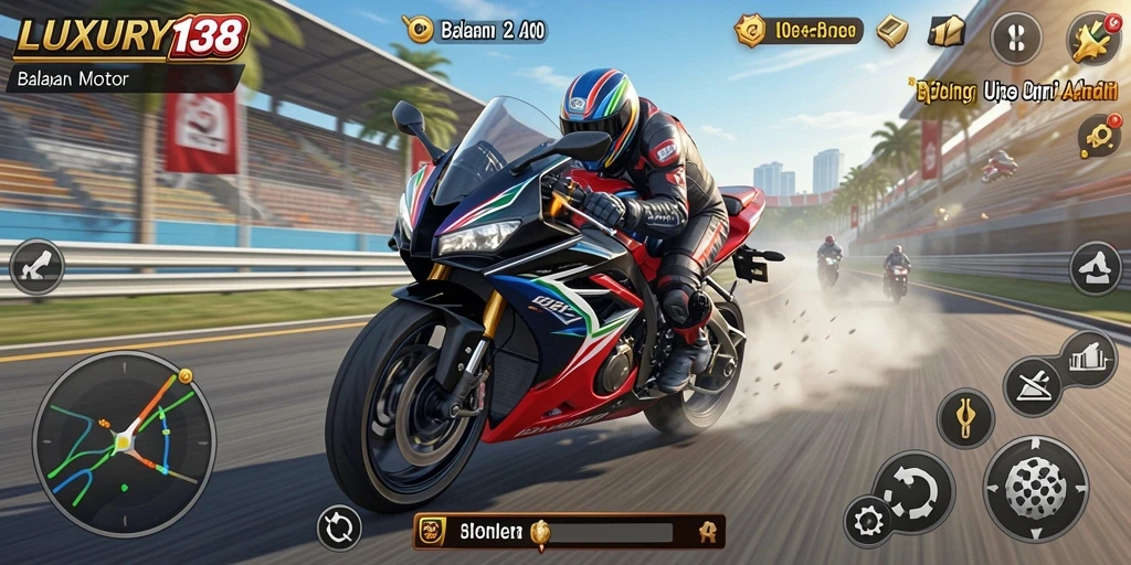 Tampilan gameplay intens dari LUXURY138 yang memukau.