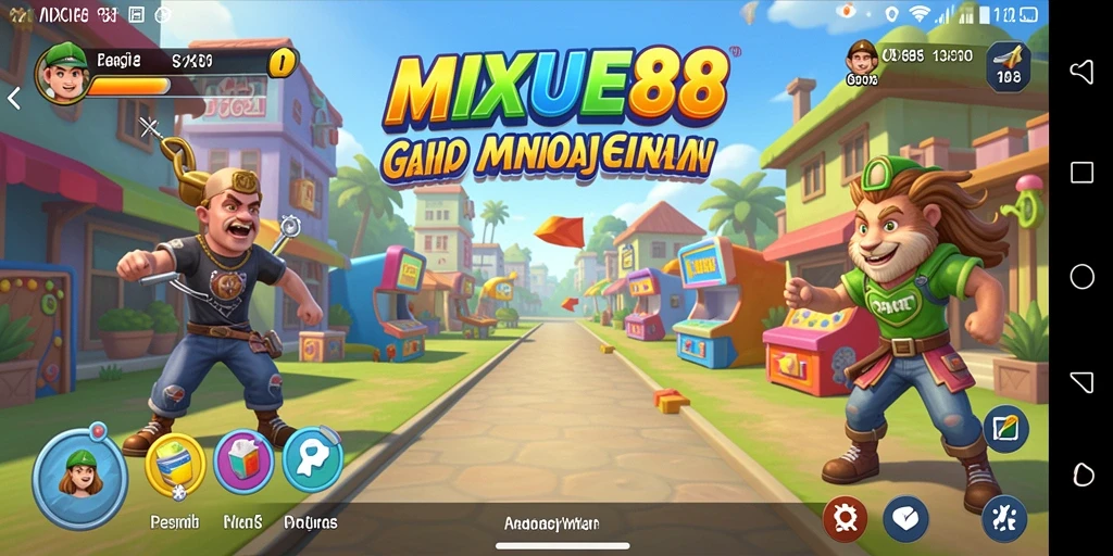 Tampilan gameplay seru MIXUE88 dengan grafis menawan.