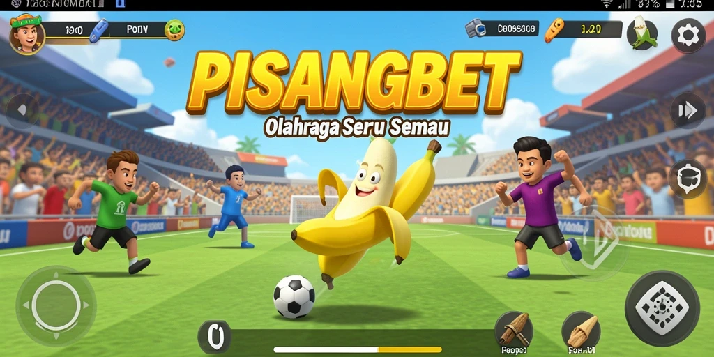Gameplay PISANGBET yang mengasyikkan dan penuh aksi olahraga.