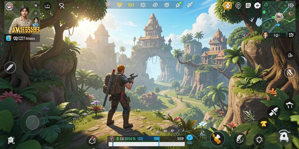 Gameplay seru di dunia terbuka dengan berbagai petualangan.