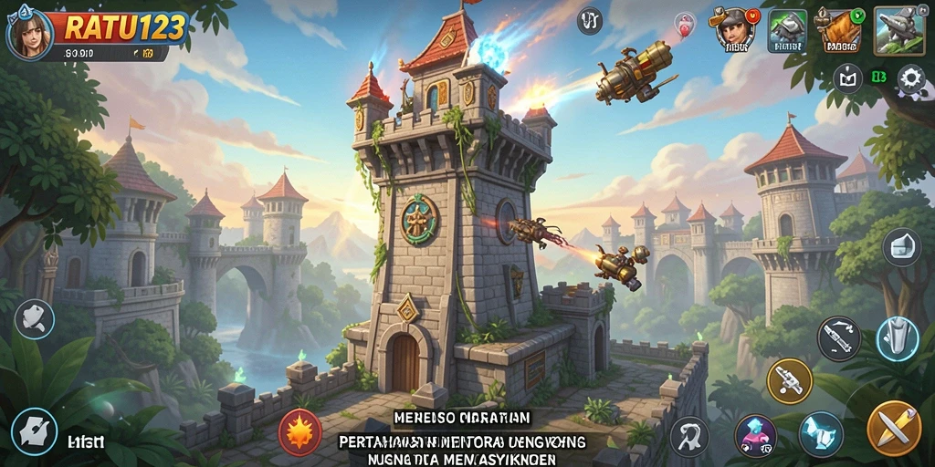 Tampilan gameplay <strong>RATU123</strong> yang mendebarkan dan penuh strategi.