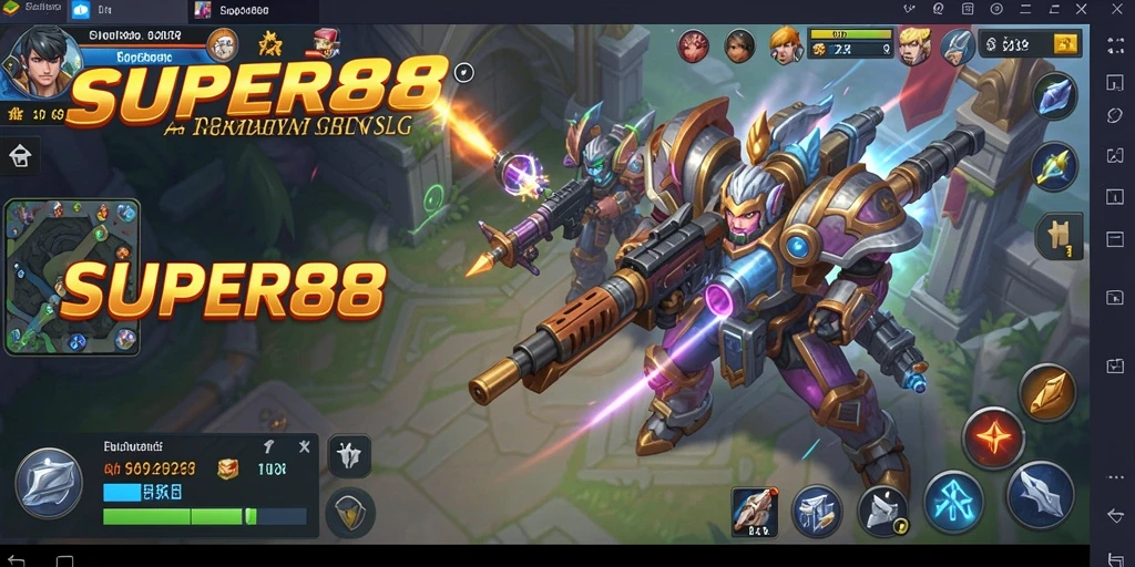 Gameplay mendebarkan dari <strong>SUPER88</strong> menampilkan strategi yang mendalam.