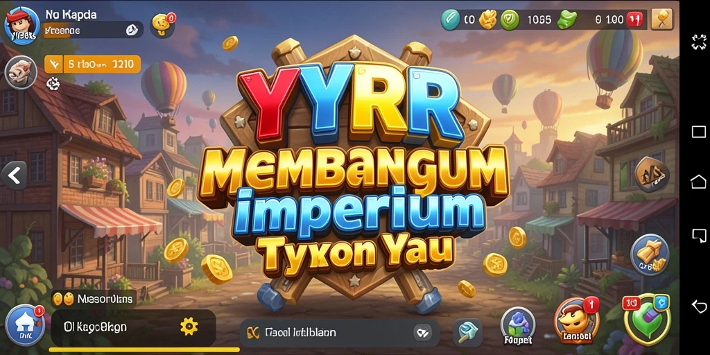 Tangkapan layar YYRR menampilkan gameplay Tycoon yang menarik dan interaktif.